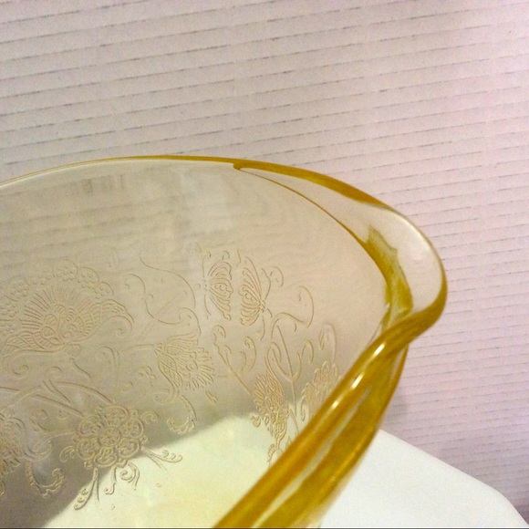 Depression Glass Florentine No.2 / Poppy - Picture 5 of 7